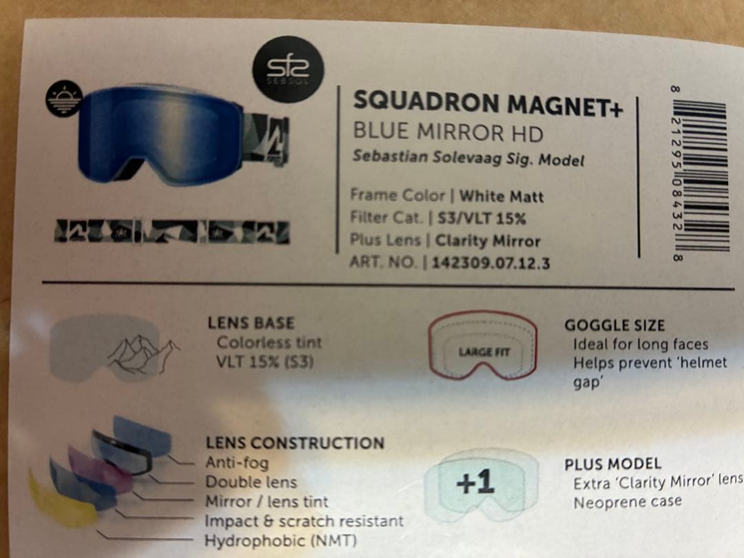 MARKER ゴーグル　マグネットレンズ