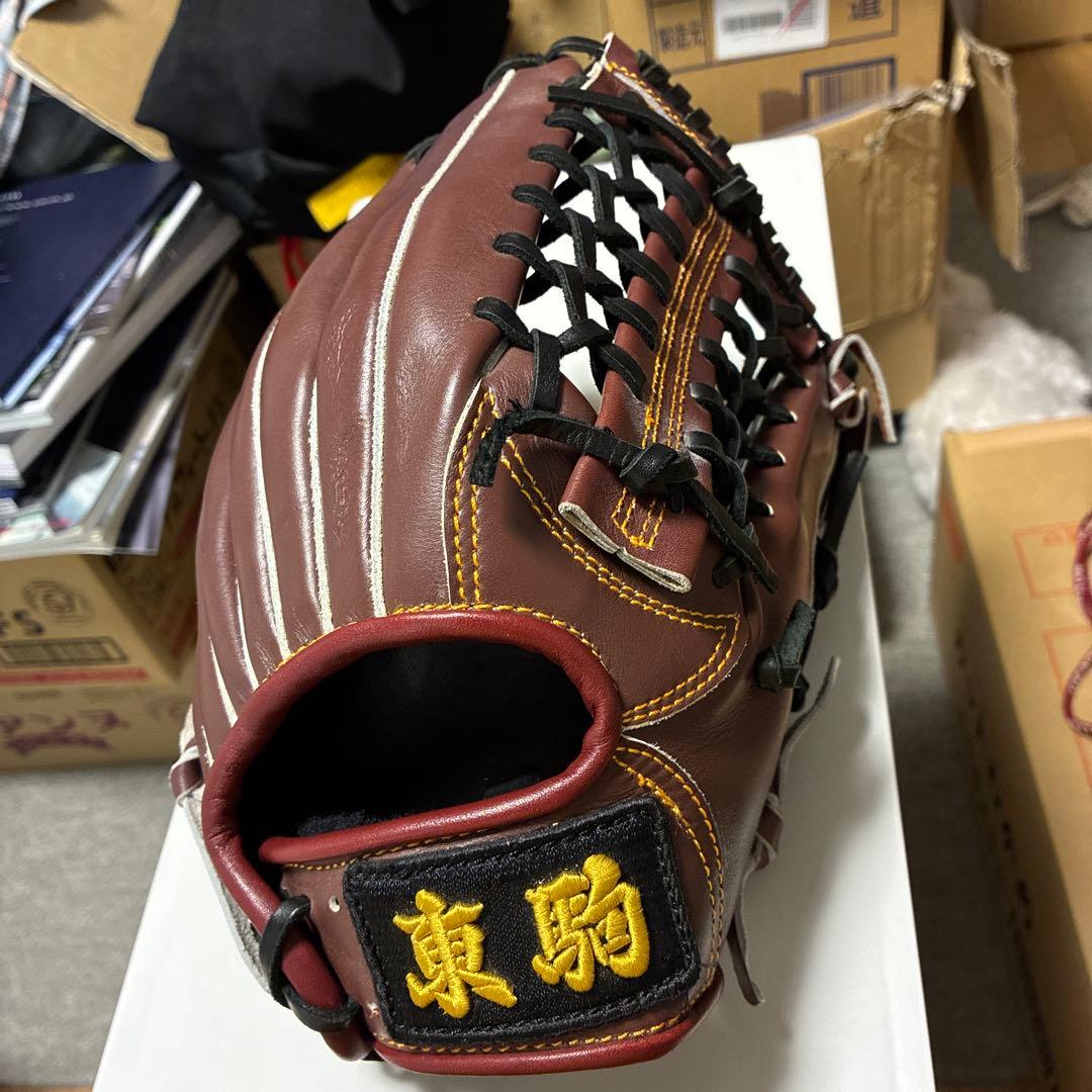 東駒　硬式用　内野手用　BUG-X5 茶色　日本製　未使用