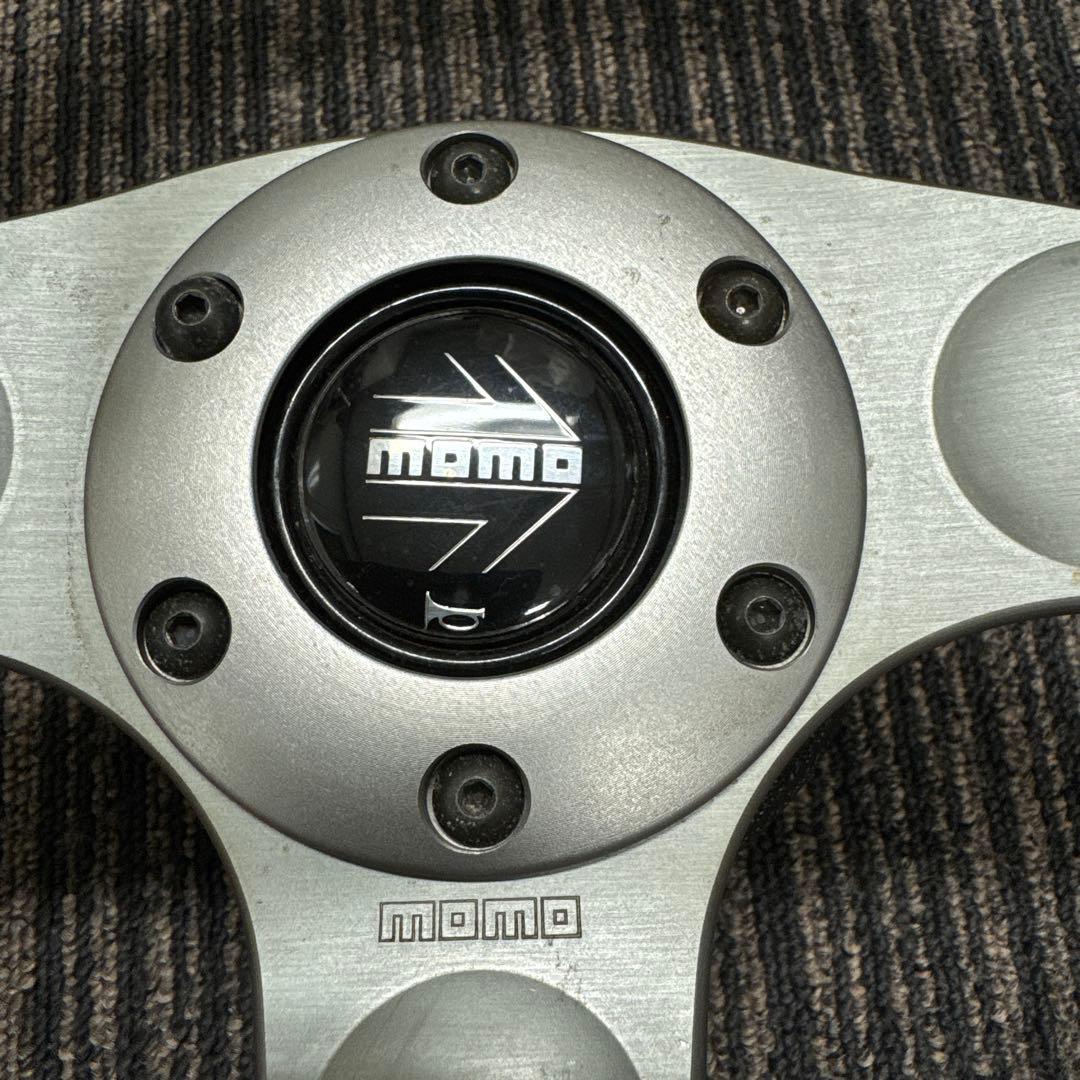 momo ステアリングホイール ウッド＆ホーン＆ボス