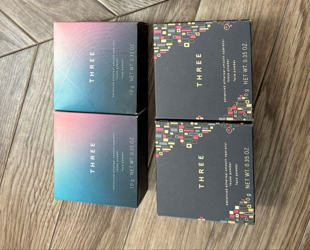 three❤️限定パウダー未使用４個
