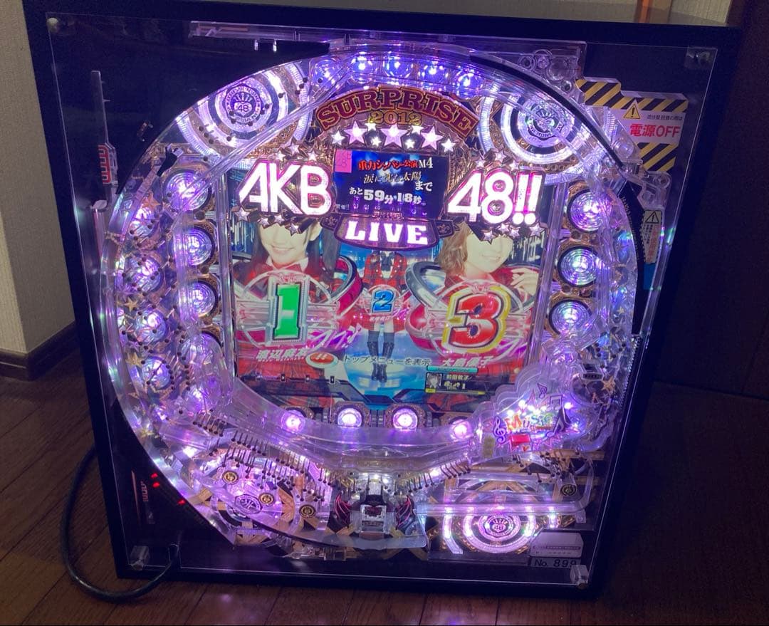 大人気‼︎ 京楽　卓上パチンコ　ぱちんこAKB48 パチンコ機　チームサプライズ