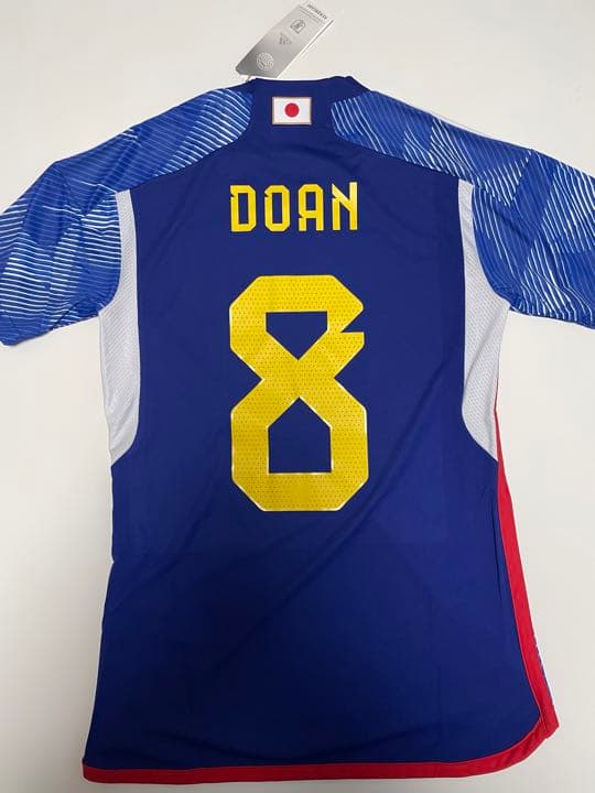 【未使用】W杯 サッカー日本代表ユニフォーム　堂安律