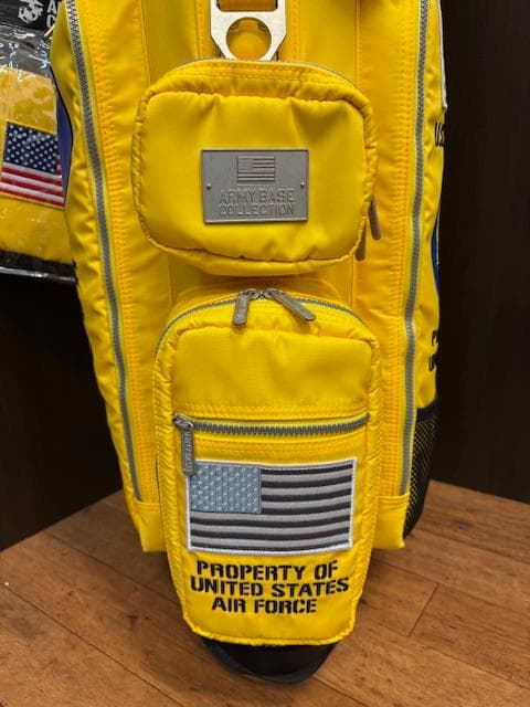 アーミーベース U.S. AIR FORSE スタンドキャディバッグ 新品
