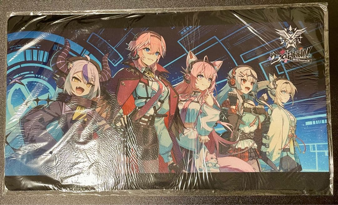 holoX 活動2周年記念　ホロライブ　ラバーマット　ホロックス