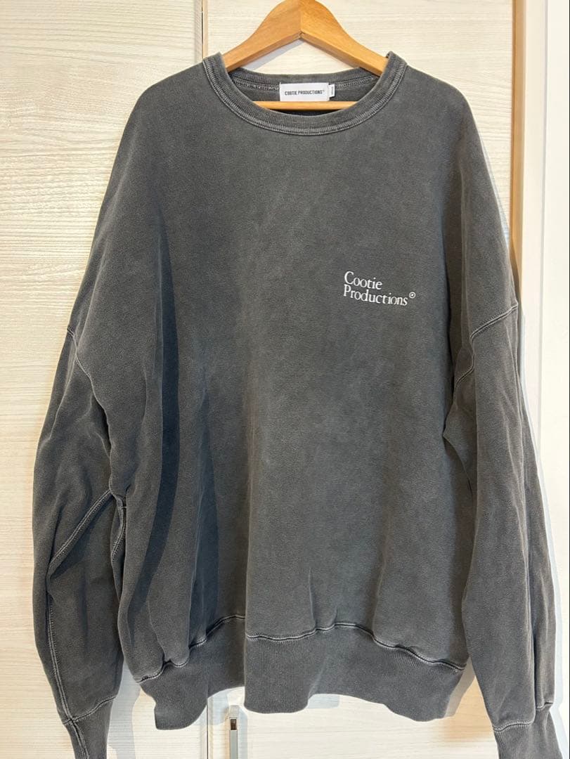 COOTIE PRODUCTIONS ピグメントダイ スウェット