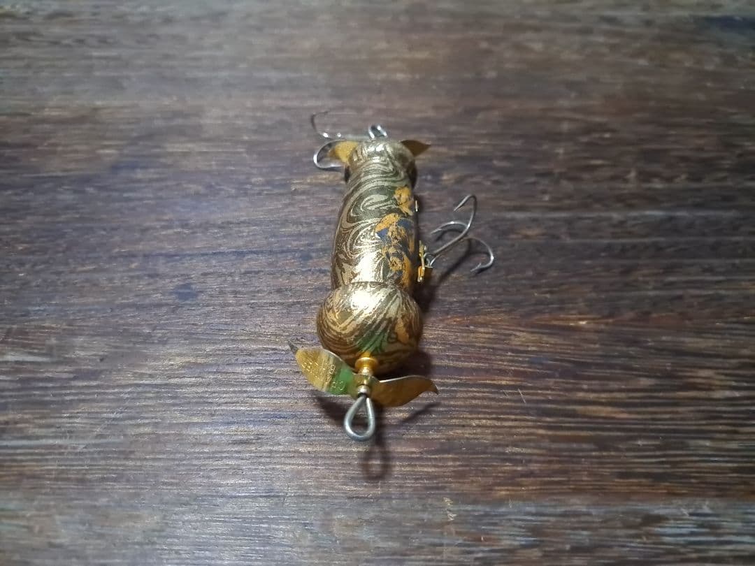 道楽　DOWLUCK 　ドウラク　クルクルチンチン　金沢金箔銀墨流し　レアカラー