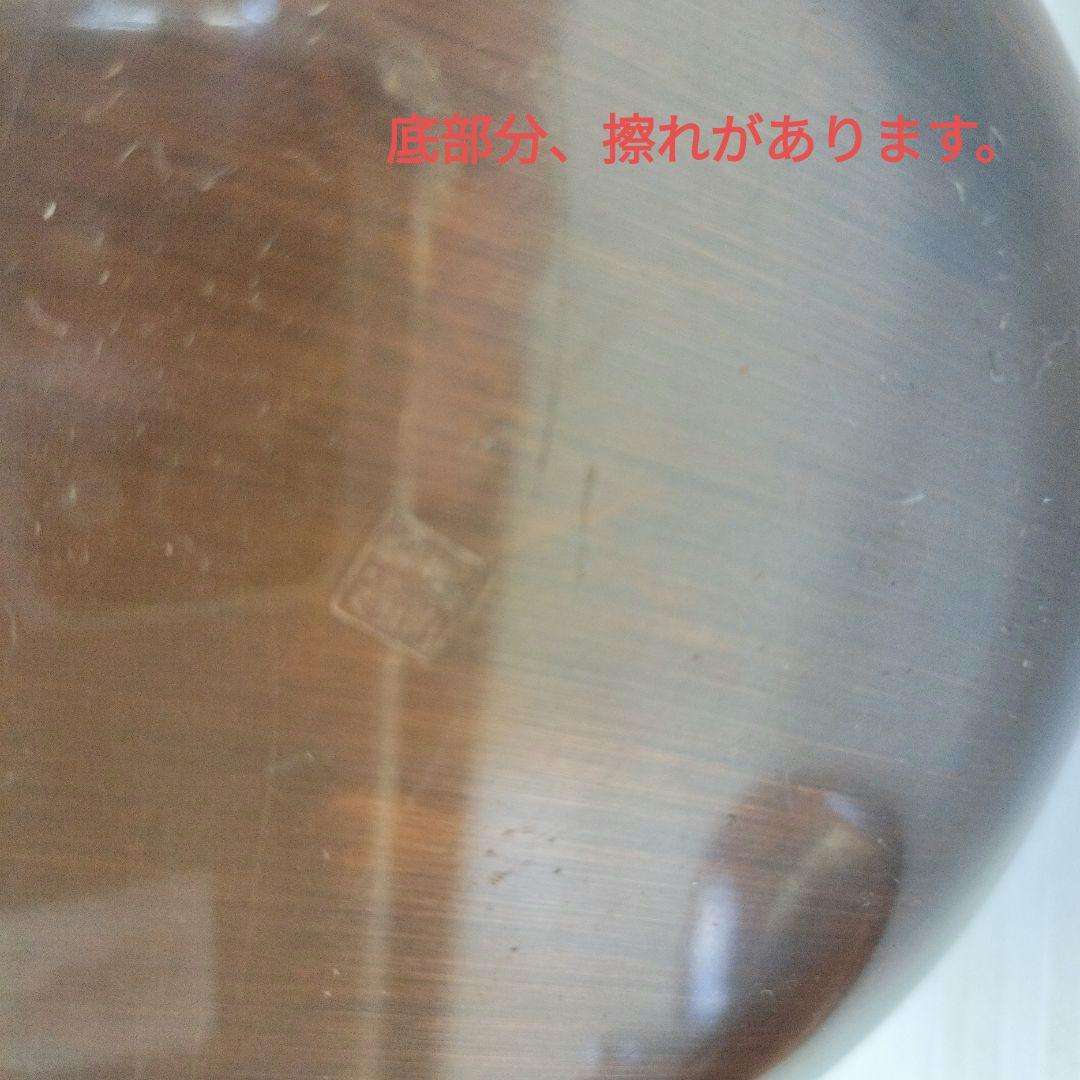 【星寛堂】 特選 銅製　玉いぶし　茶筒　茶匙　金属工芸　茶道具