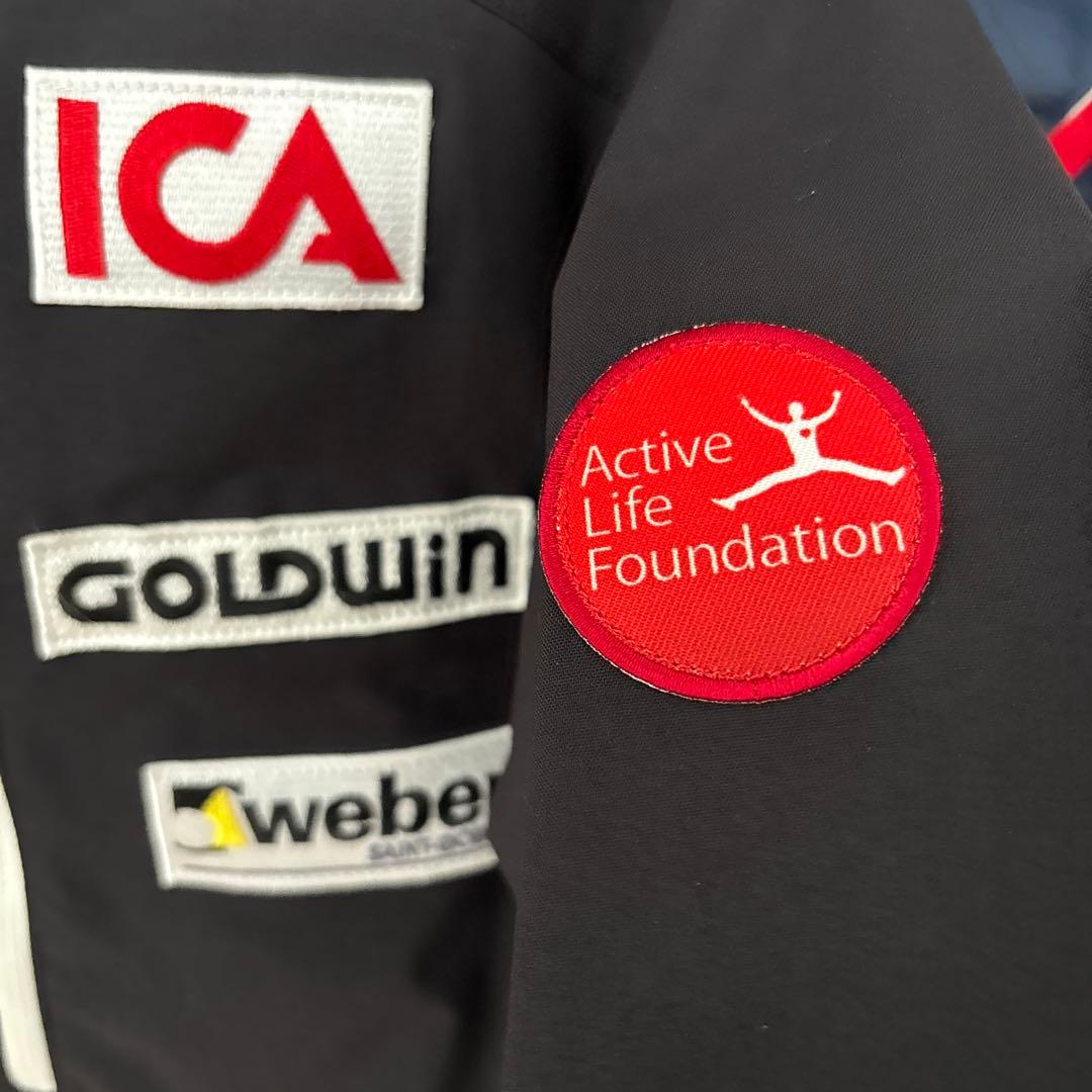 【中古】GOLDWIN スキーウェア 上下セット➕帽子