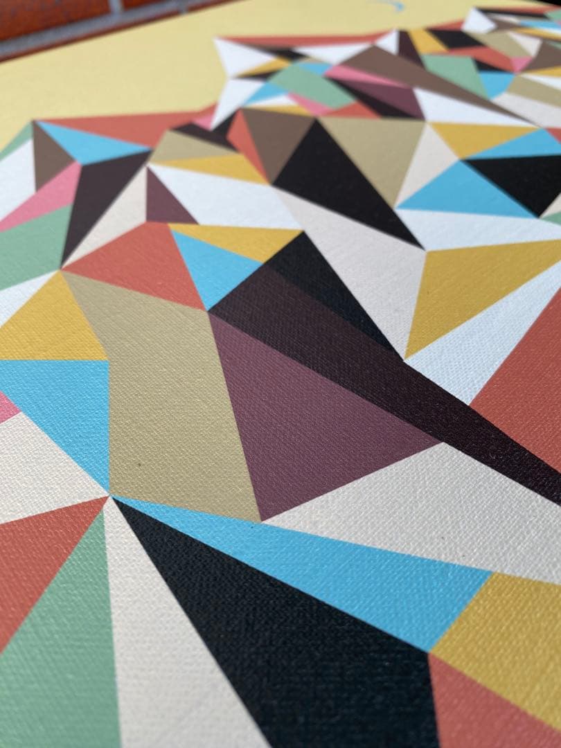 ジェリー鵜飼 キャンバスアート スマイルビレッジ#5