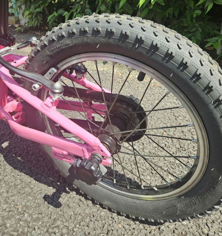 【値下げ】美品Trek子供用自転車Precliber 16インチピンク補助輪なし