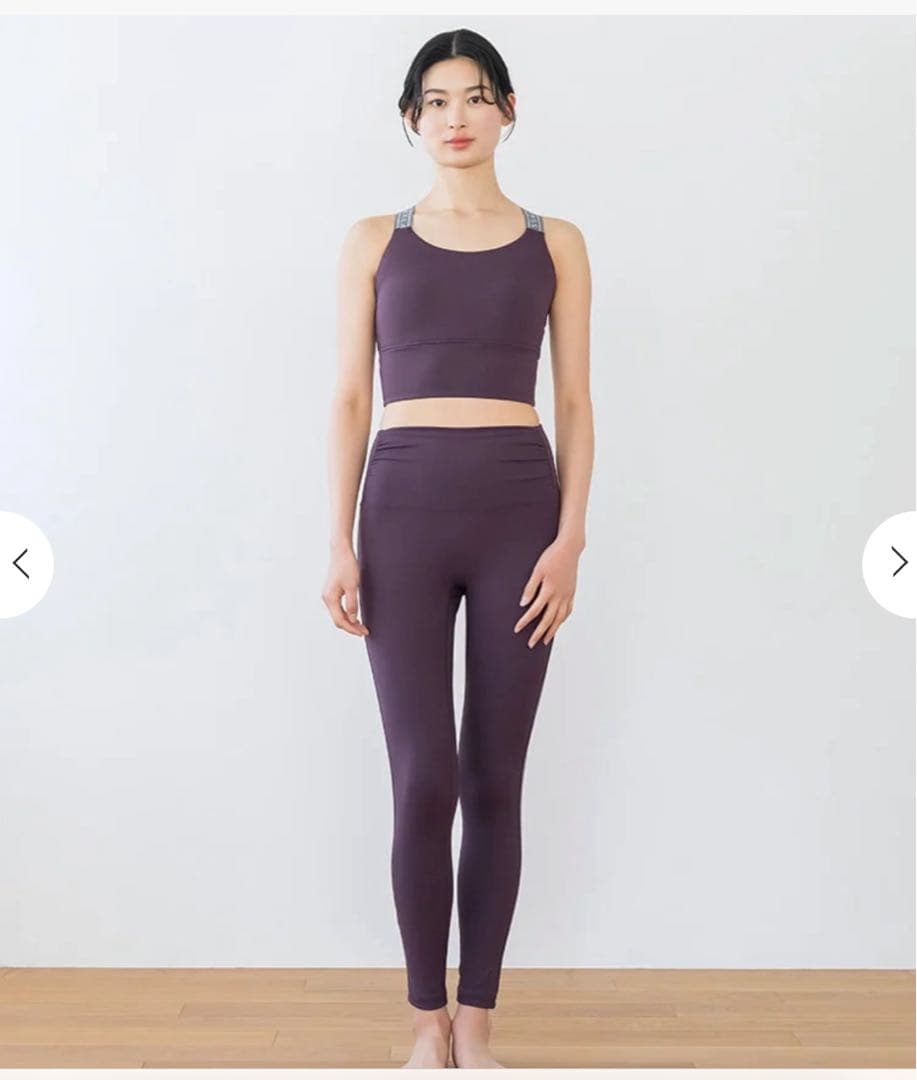 SUKALA サイドロゴギャザーレギンス　XS