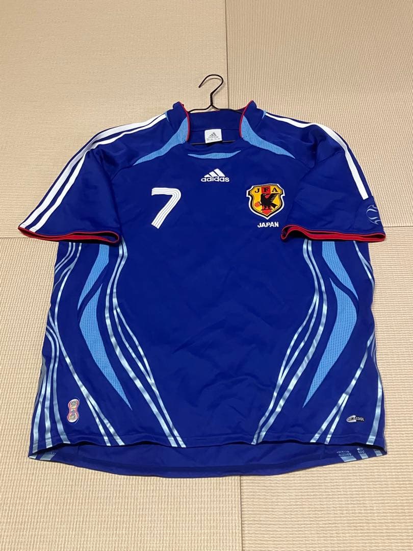 貴重　2006W杯　日本代表　ユニフォーム　中田英寿　Lサイズ