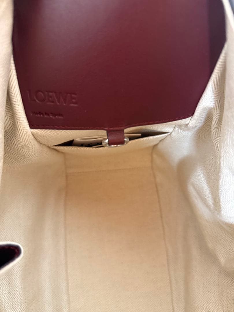 【新品未使用】☆LOEWE HAMMOCK SMALL BAG ☆バーガンディ