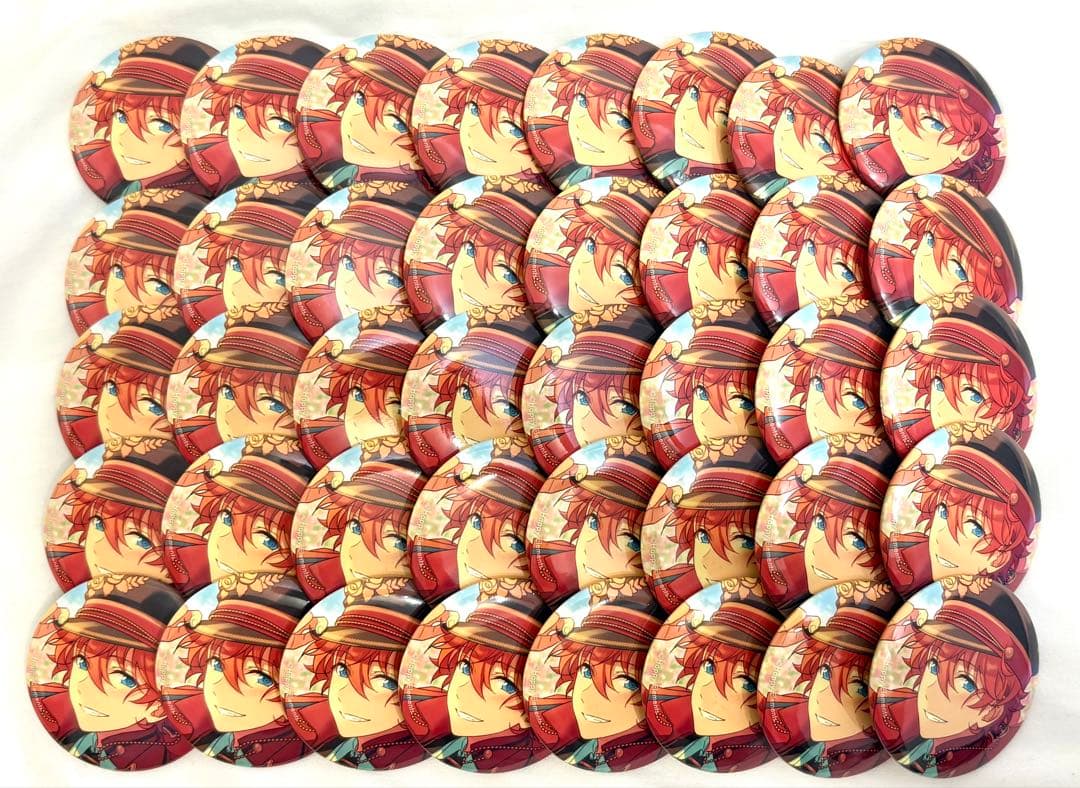 明星スバル テーマスカウト缶バッジ 40個まとめ売り