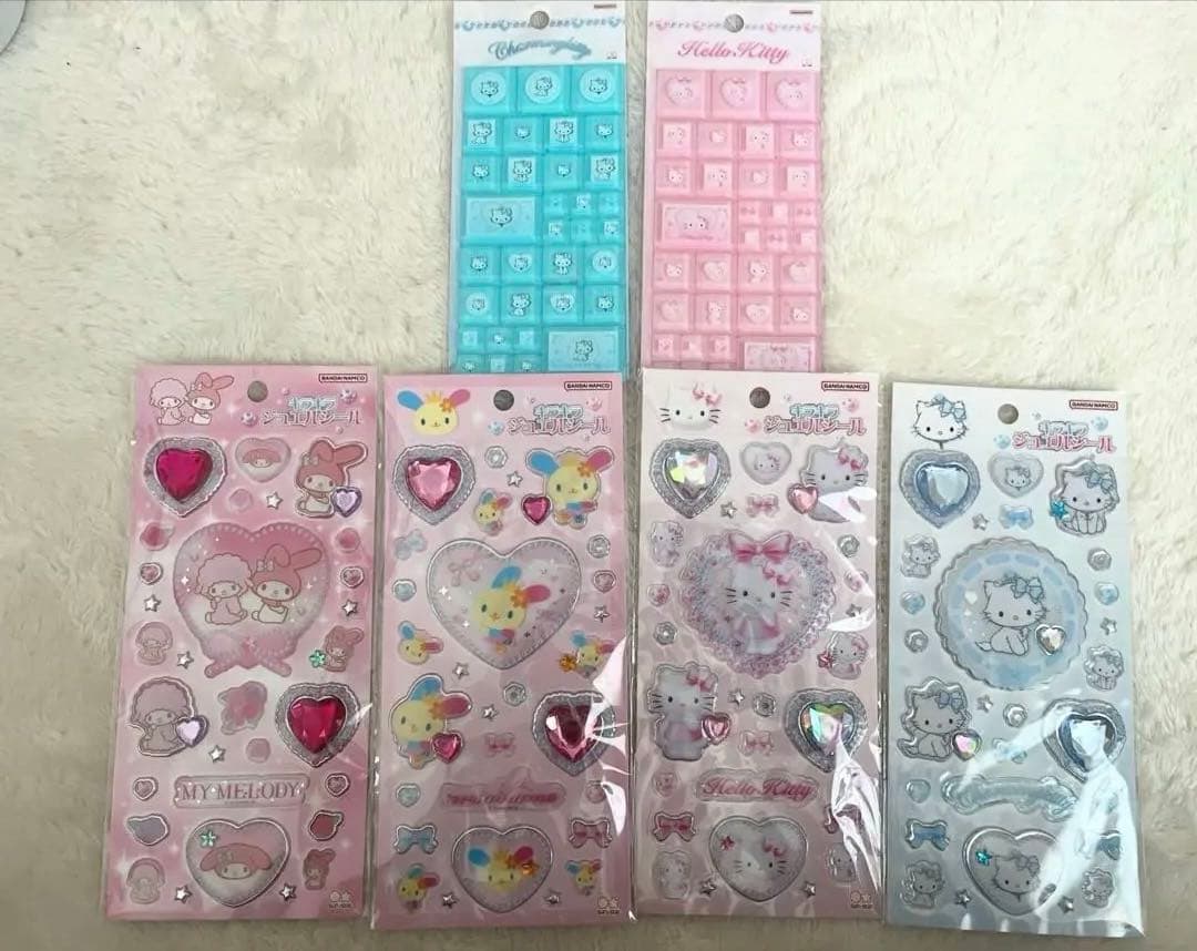 ★正規品　サンリオ　バレエコア　ジュエルシール　タイルシール