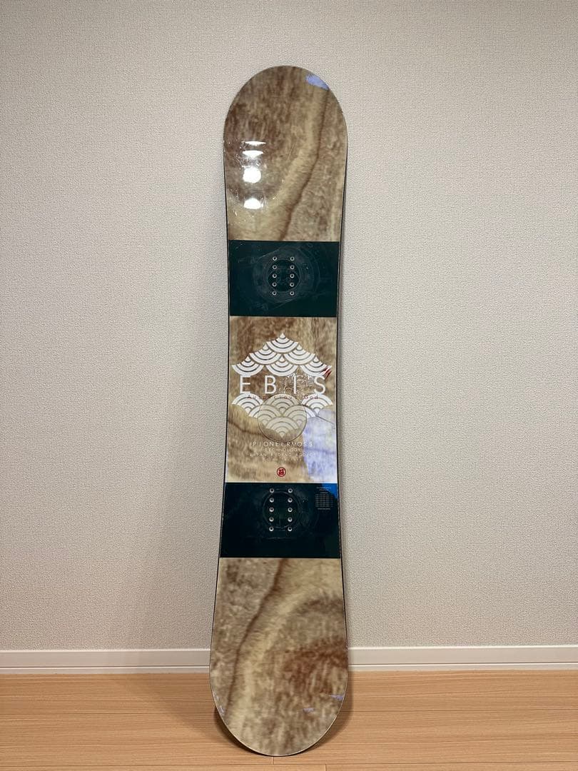 EBIS スノーボード 木目調