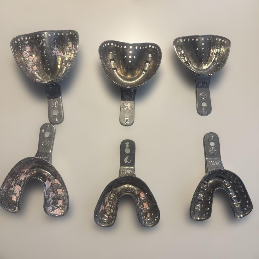 歯型取り用金属トレー セット