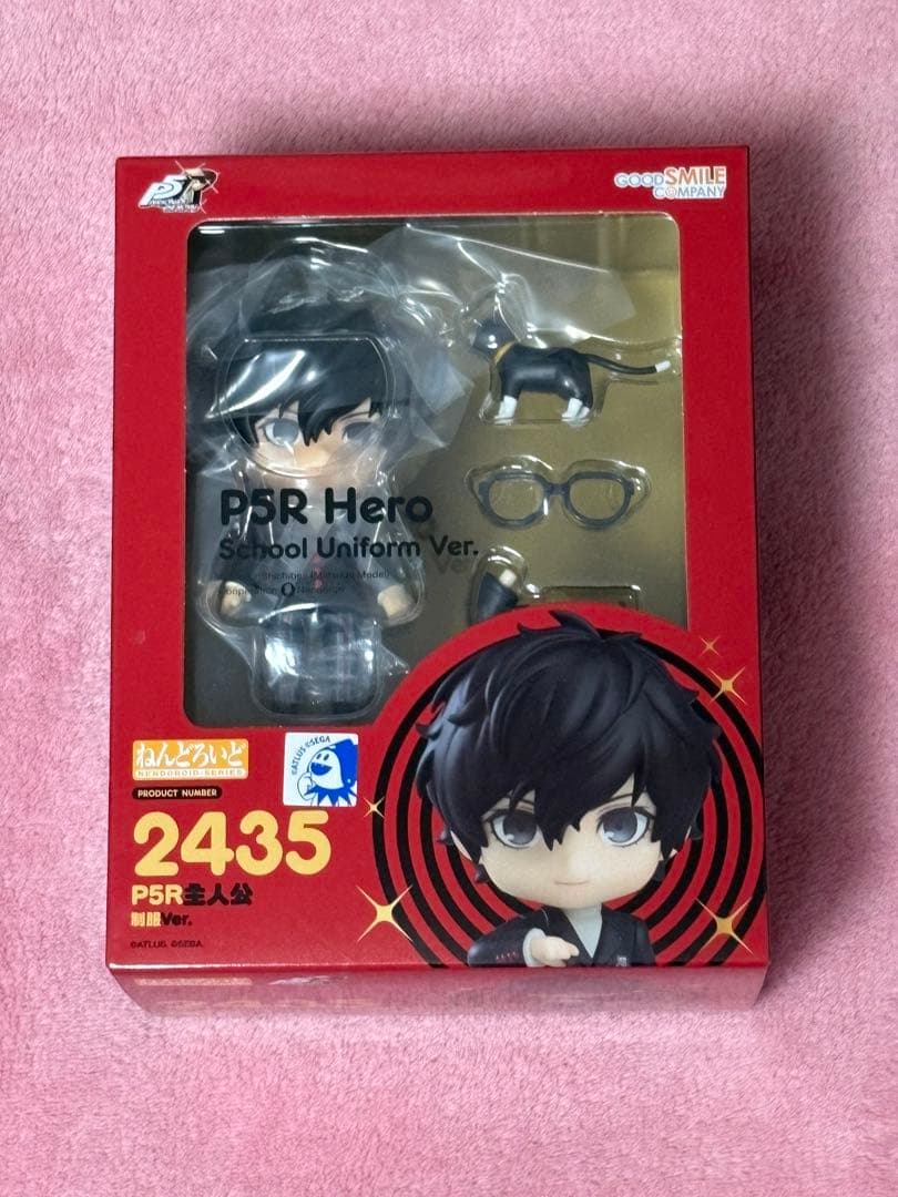 ねんどろいど　ペルソナ5 ジョーカー　雨宮蓮　来栖暁　制服