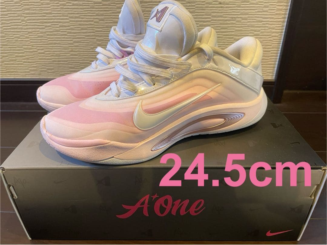 Nike エイジャ ウィルソン エーワン ピンク/ホワイト　24.5cm