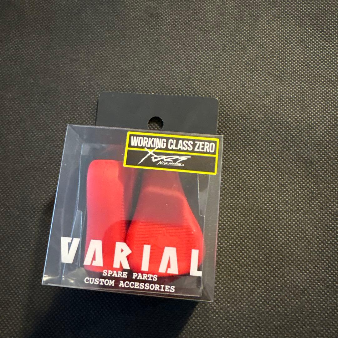 DRT バリアルハンドル　フラットノブ　レッド　VARIAL