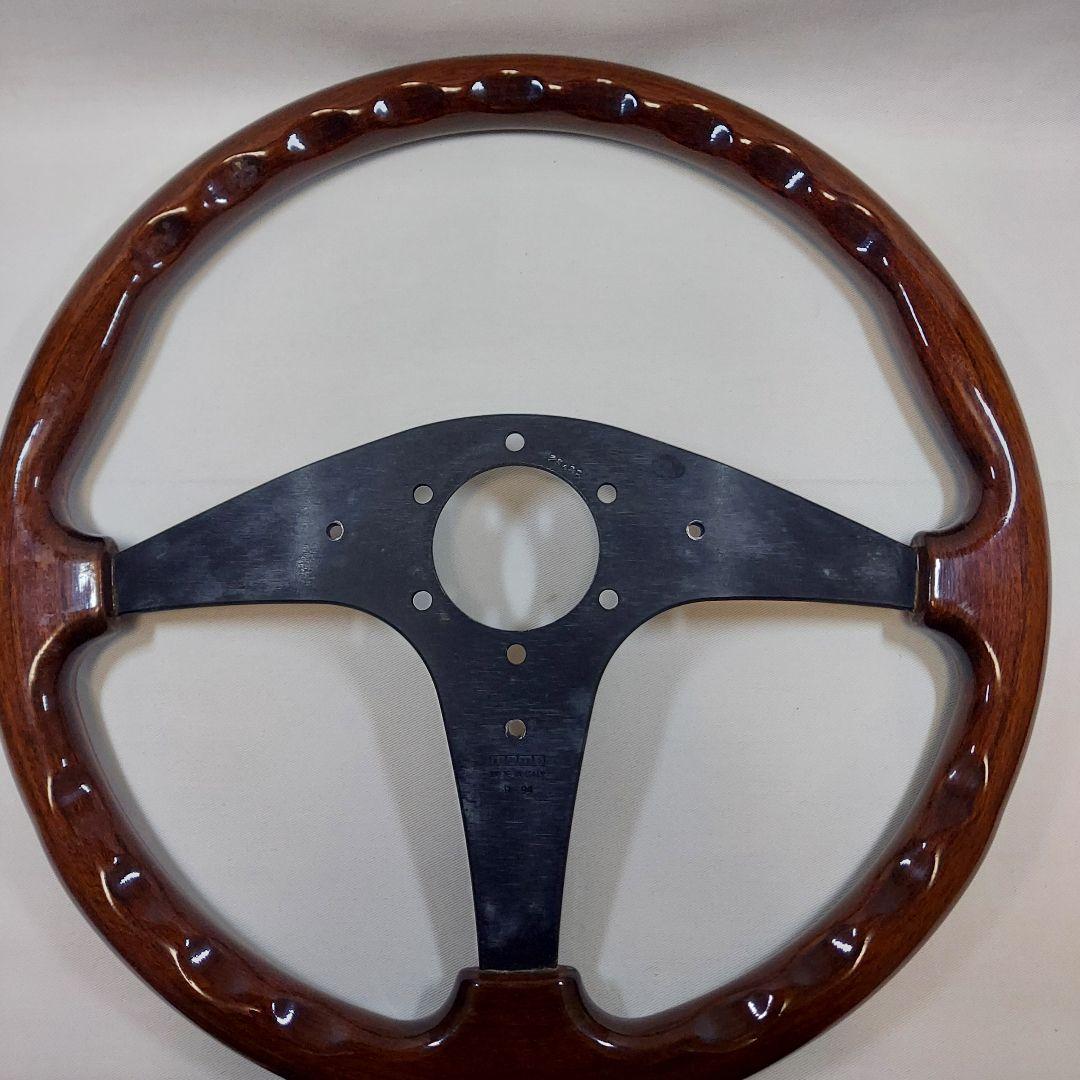 momo ウッド ステアリングホイール 3スポーク 36Φ
