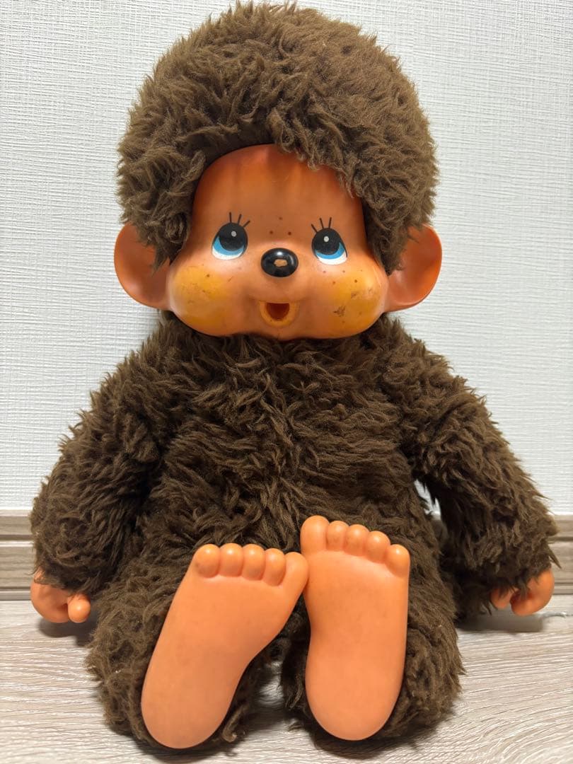 昭和レトロ　モンチッチ初代Lサイズ　ぬいぐるみ
