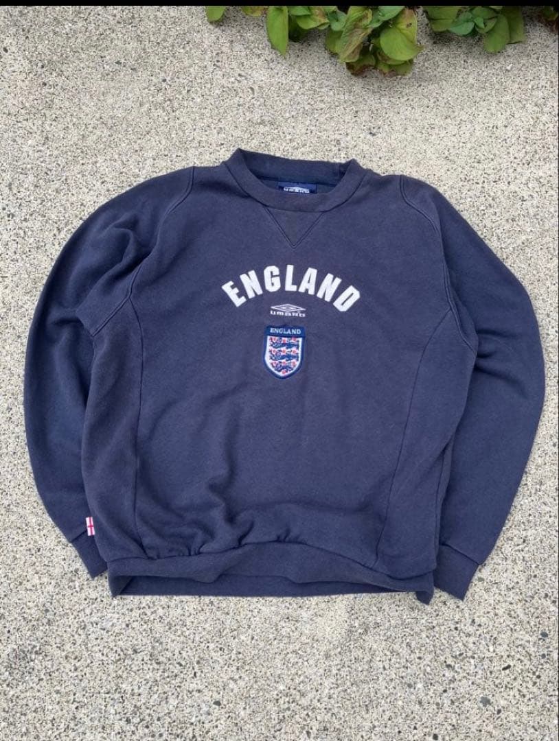 【超希少！！】アンブロxイングランド代表 スウェットシャツ　プルオーバー S