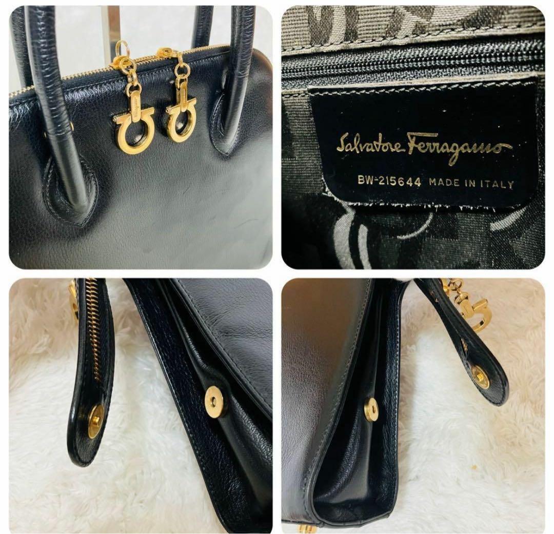 ⭐︎ヨンちゃん⭐︎ サルヴァトーレフェラガモ　ハンドバッグ　金ガンチーニ