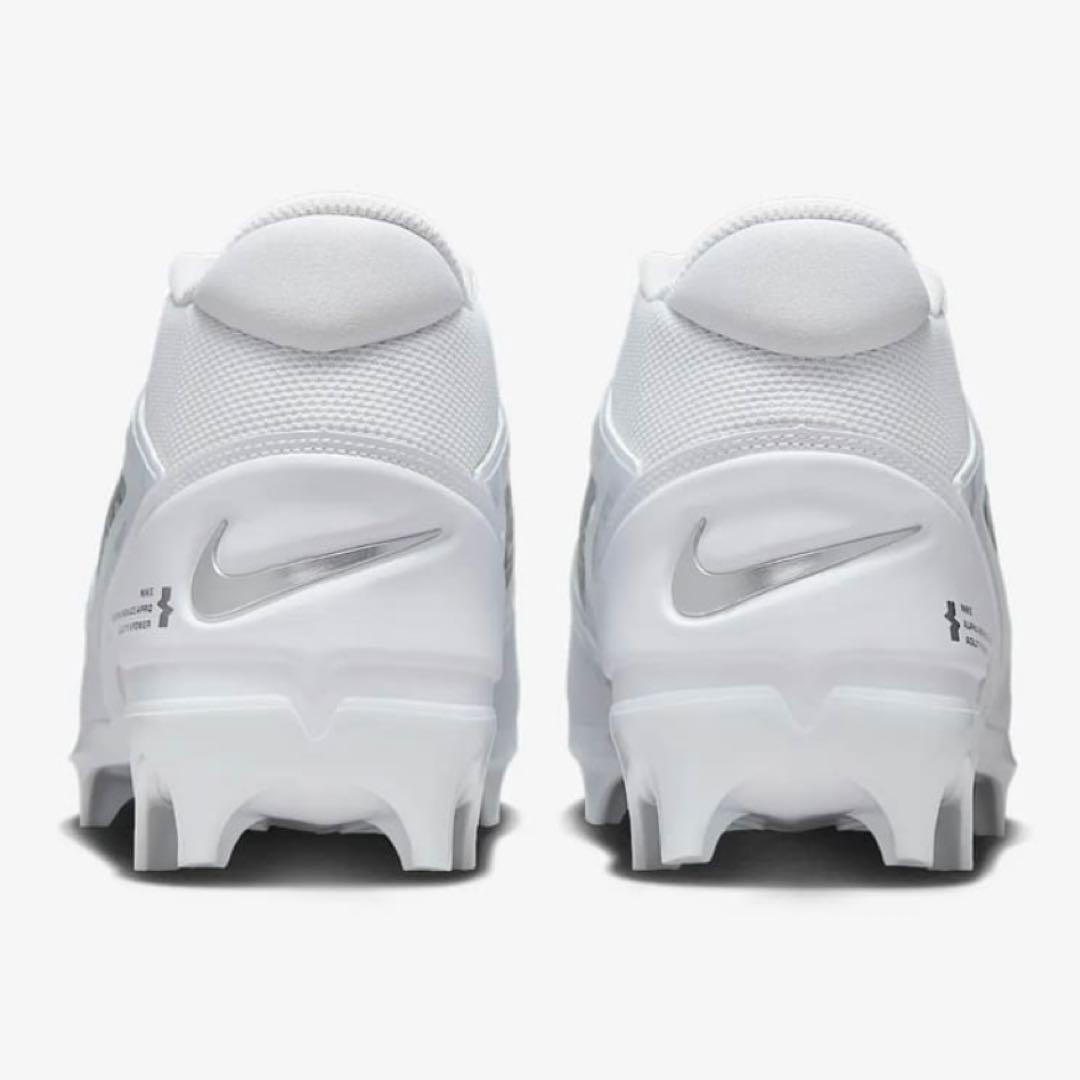ナイキ 26 アルファメナス プロ アメフト スパイク シューズ 靴 白 g