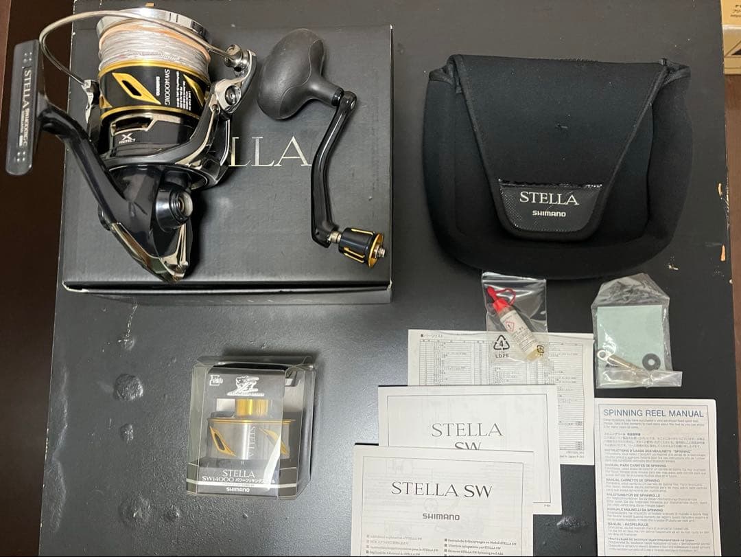 シマノ　ステラsw14000xg スプール付き