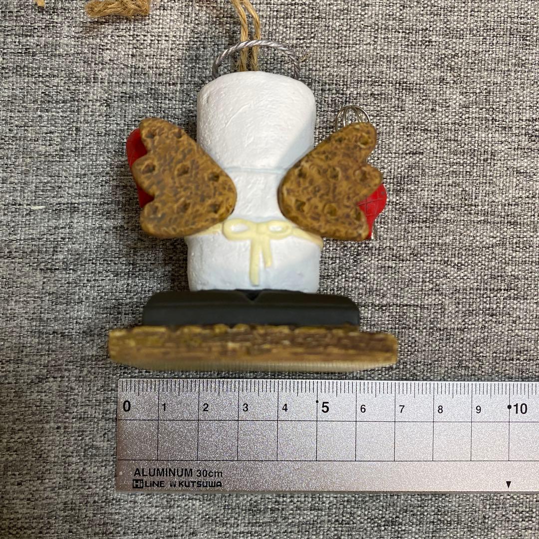 こ*ん様 雪だるまのクリスマスオーナメント7体