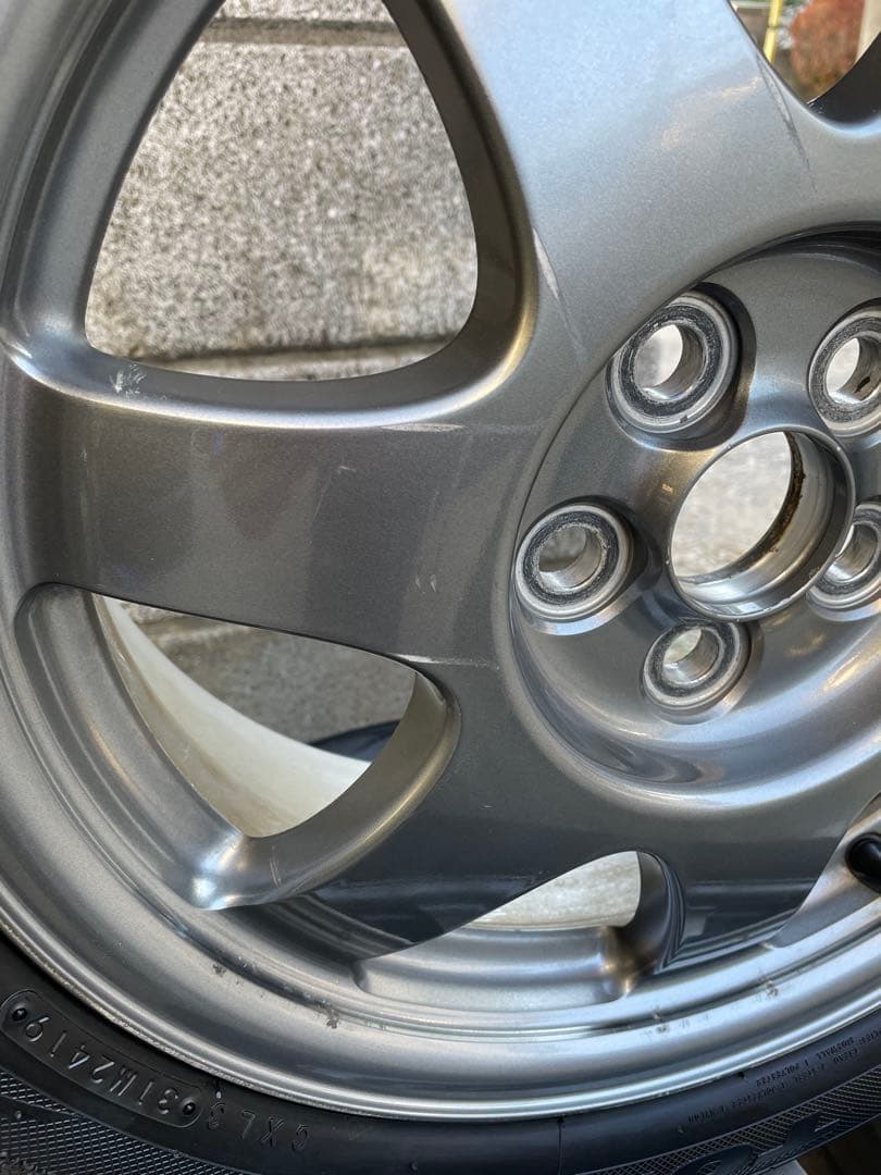 バリ溝イボライン付!TOYOTAプリウス20系純正7スポーク16×6JJ45