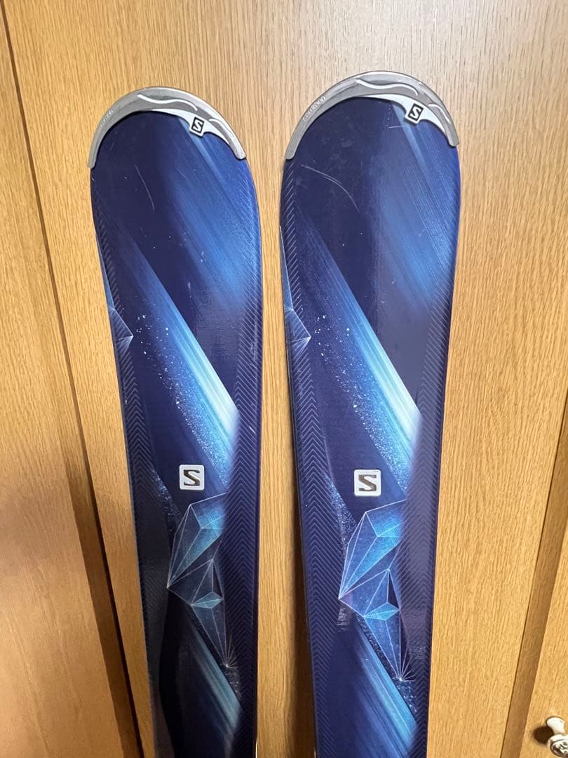 Salomon スキー板・ストック + Atomic ブーツ＋収納バッグ