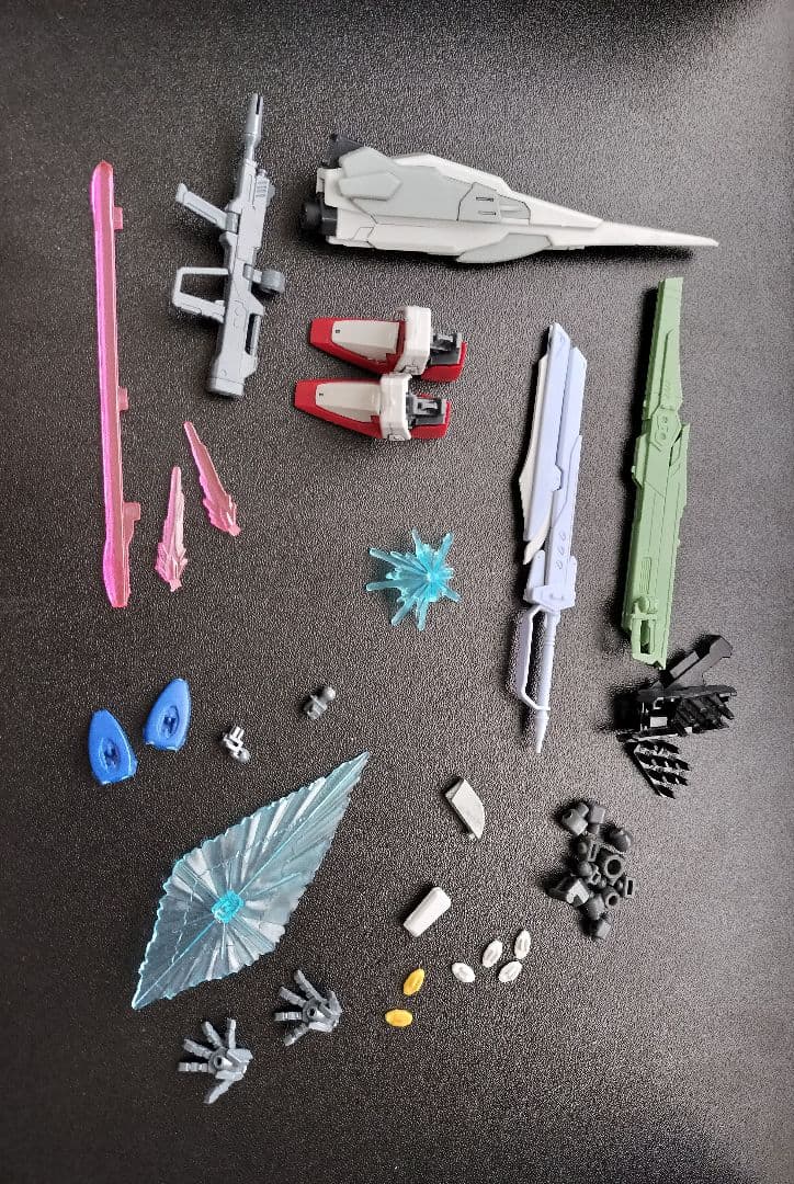 HG 1/144　ディスティニーガンダム　 ゼウスシルエット　ウェザリング完成品