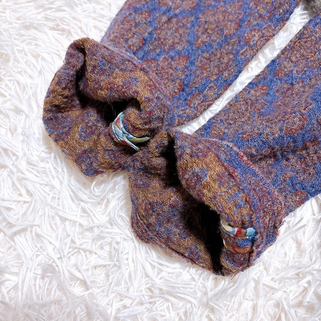 45rpm　バドウアール　縮絨ウールジャガード織りふんわりジャケット 3種の生地