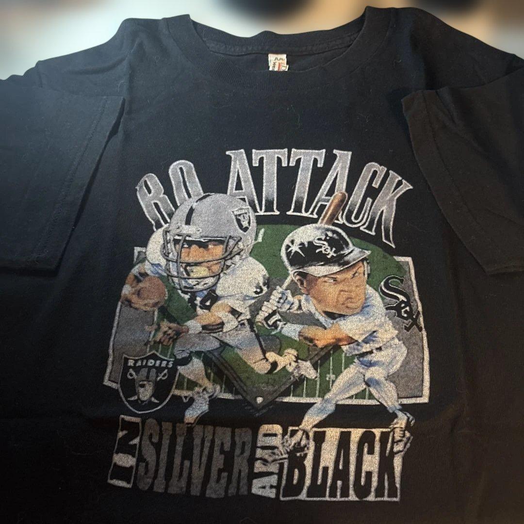[NFL・MLB]Bo Jackson カリカチュアTシャツ