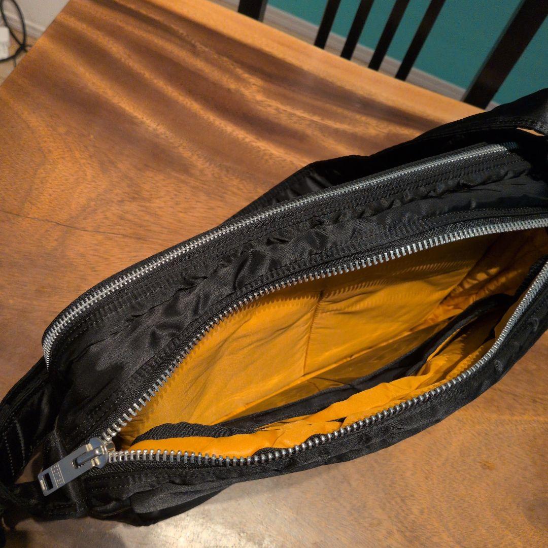 未使用 PORTER TANKER Wジップ ショルダーバッグ XL ブラック