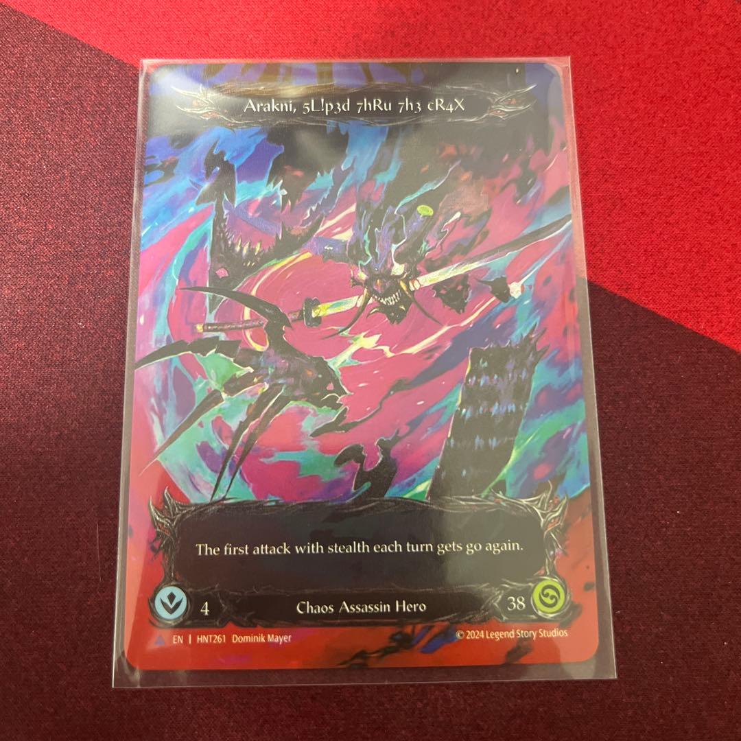 FLESH AND BLOOD Arakni アラクニ Marvel 英語版