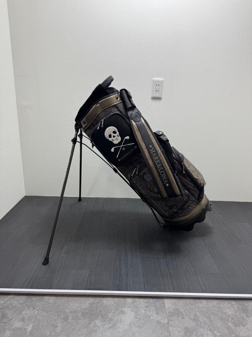 MARK&LONA スカルデザイン ゴルフバッグ
