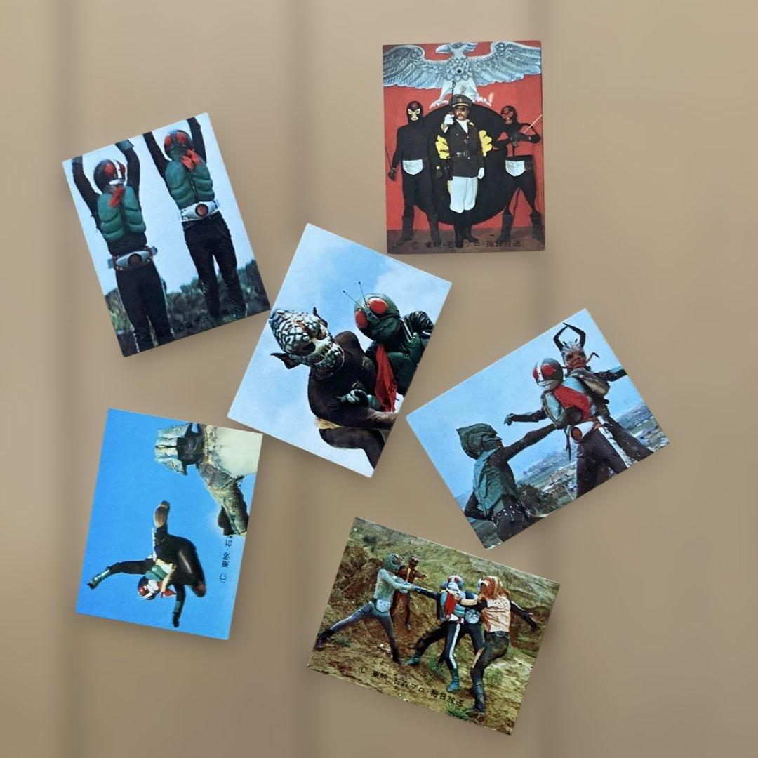 昭和レトロ★旧カルビー仮面ライダーカード1番から100番の連番★アルバム付き