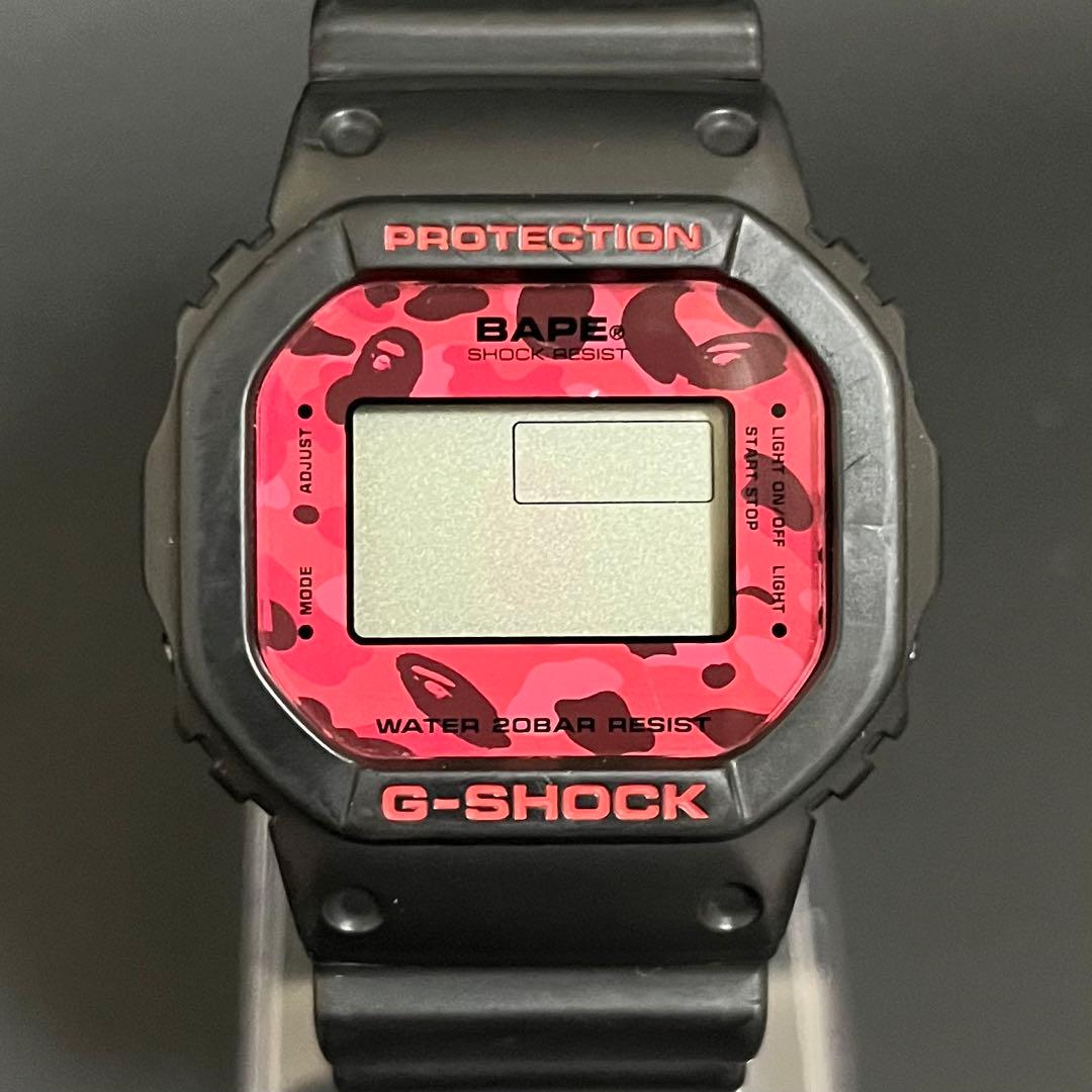 A BATHING APE × G-SHOCK DW-5600VT限定1000本