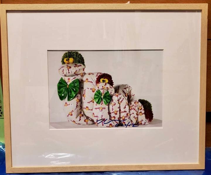 ジェフクーンズ　写真　サイン入り　奈良美智　草間彌生　村上隆