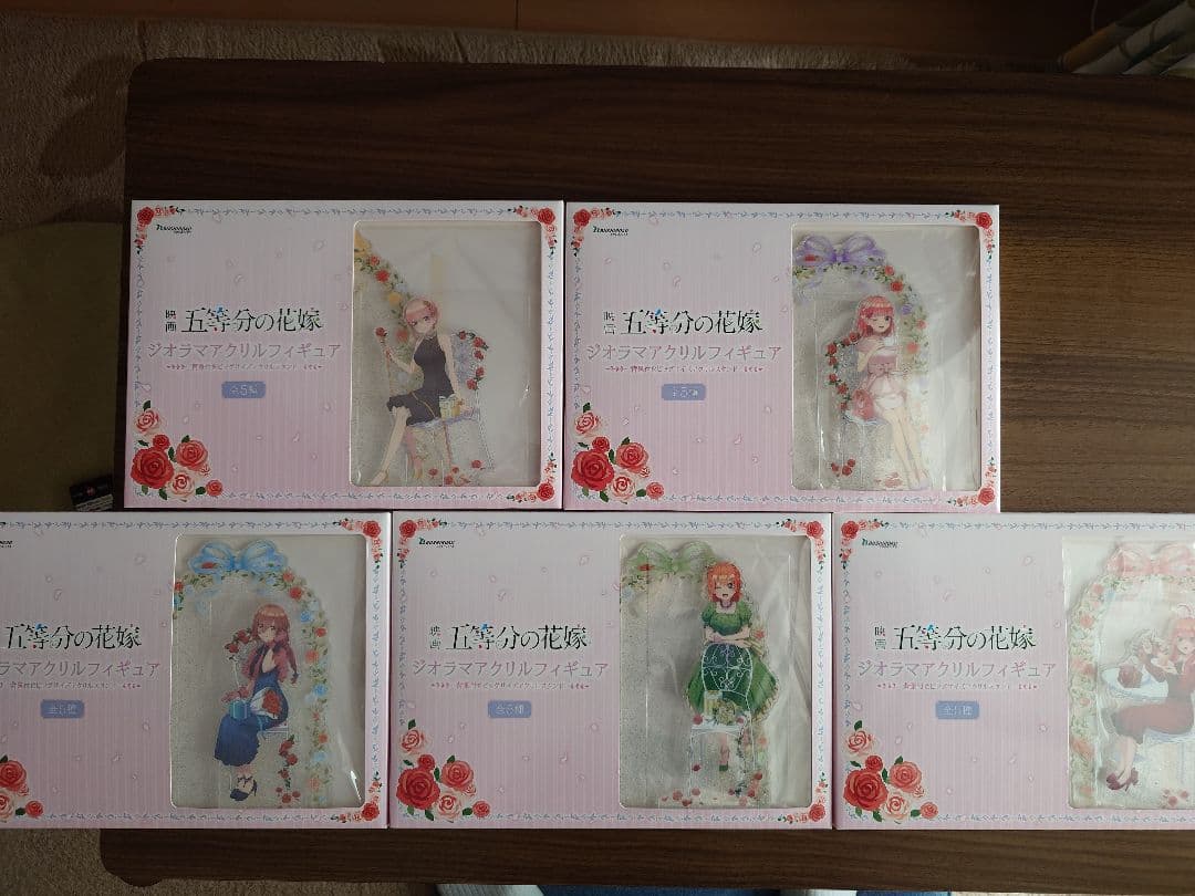 五等分の花嫁 アクリルフィギュア 5体セット