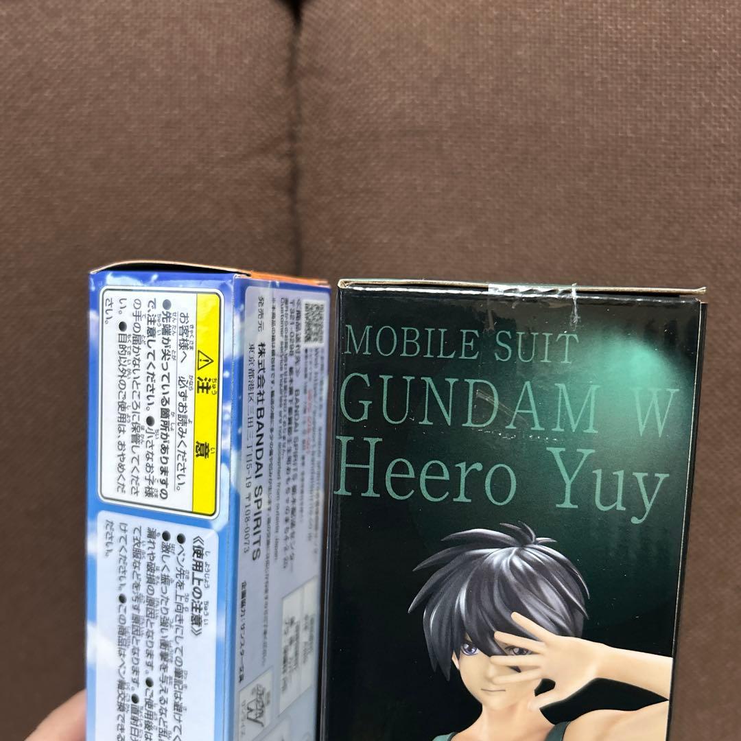 一番くじ 新機動戦記ガンダムW B賞 D賞セット
