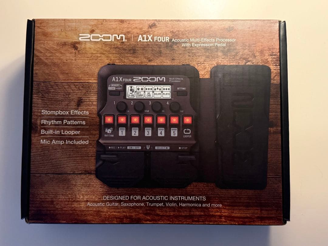 【美品】ZOOM A1X FOUR マルチエフェクター