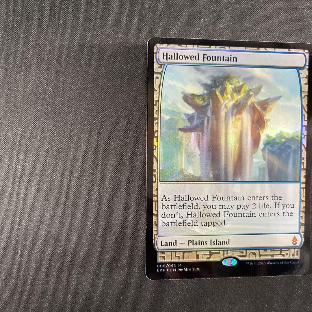 Hallowed Fountain 神聖なる泉 FOIL 006/045 MTG