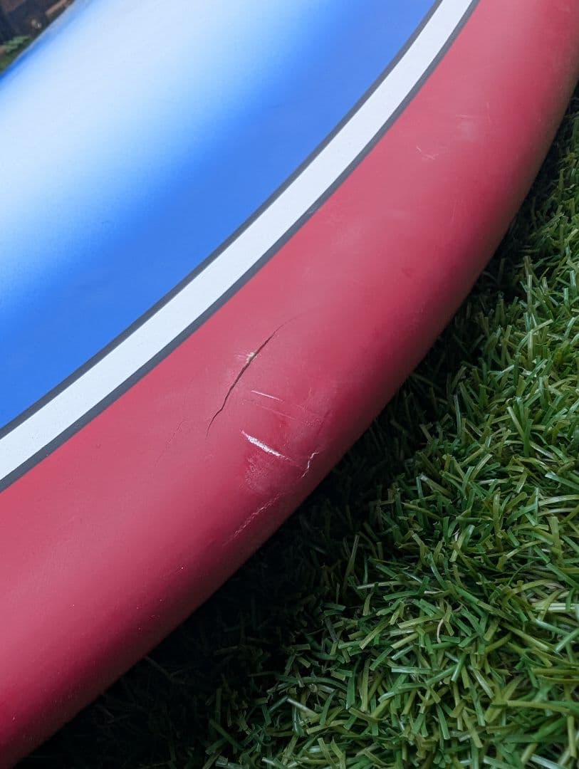 DUALSHIFTサーフボード 6’6”198cm レッド/ブルー