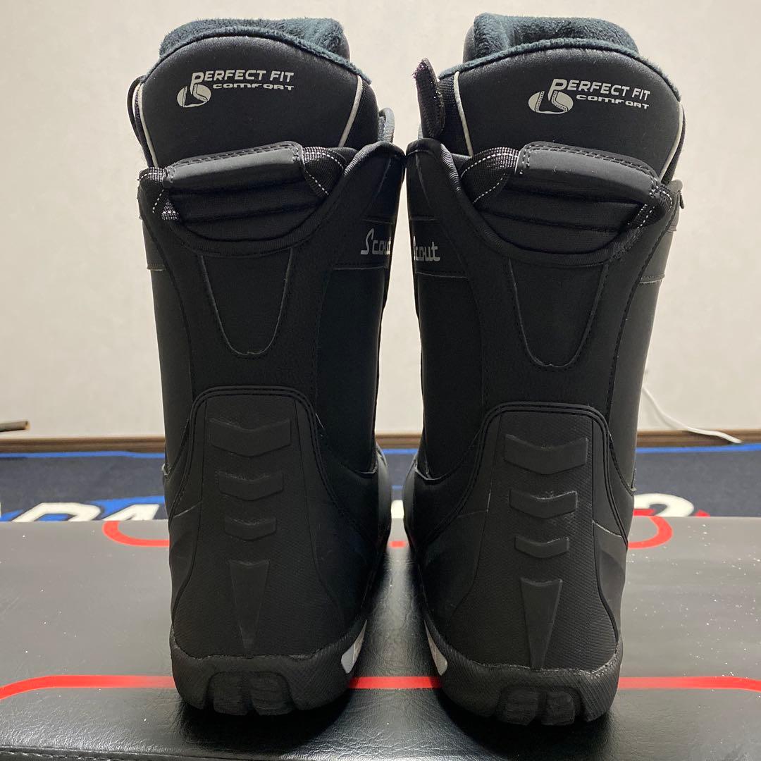 超美品！　22-23 head Scout 28cm スノーボード　ブーツ 黒