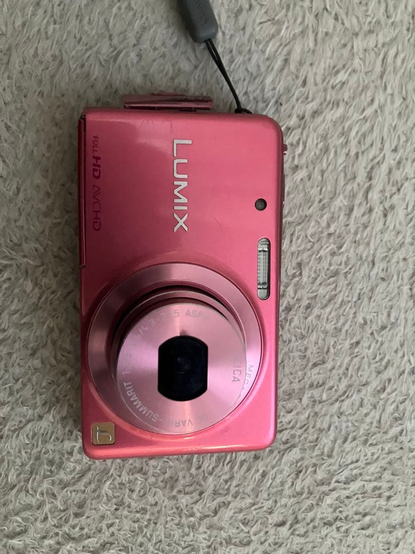 LUMIX コンパクトデジタルカメラ（DMC-FX80） 人気のピンク