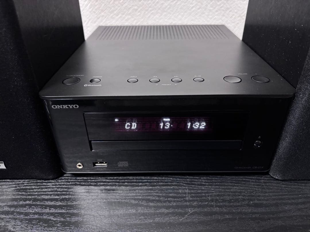 ONKYO CR-U1X（X-U1X）CDコンポ Bluetoothリモコン付き